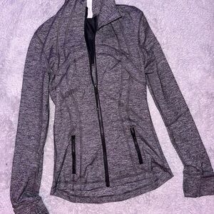 lululemon heather gray define jacket